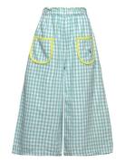 Bobo Choses Vichy Woven Culotte Pants Blå