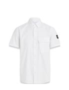 Belstaff Scale Short Sleeve Shirt Vit