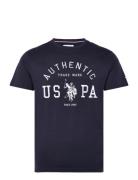 U.S. Polo Assn. Jim Reg Sj Uspa M Tee Blå