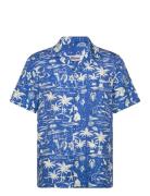 Nikben Nb Life Is A Beach Shirt Blue Blå