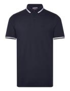 Superdry Sportswear Relaxed Tipped Polo Marinblå