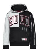 Hugo Kids Hooded Sweatshirt Multi/patterned