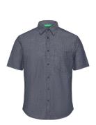United Colors Of Benetton Shirt Blå