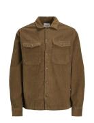 Jack & J S Jjedallas Corduroy Overshirt Ls Sn Brun