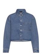 Bardot Cairo Denim Shirt Blå