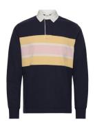 GANT Colorblock Ls Rugger Marinblå