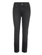 GANT Black Cropped Slim Jeans Svart