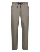 Lindbergh Oxford Drawstring Pants Khaki Green