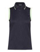 J. Lindeberg Lila Sleeveless Top Marinblå