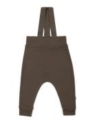 Smallstuff Pants W. Suspenders, Dark Mole Brun