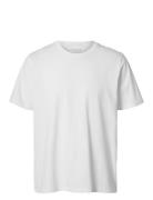 Selected Homme Slhaspen Ss O-Neck Tee Noos Vit