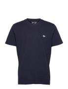 Lee Jeans Ss Patch Logo Tee Marinblå