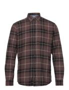 Jack & J S Jjeclassic Autumn Check Shirt Ls Sn Brun