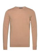 Clean Cut Copenhagen Merino Wool Crew Beige