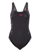 Speedo Womens Hyper Boom Splice Muscleback Svart