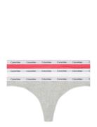 Calvin Klein Thong 3Pk Grå