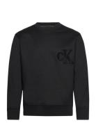 Calvin Klein Jeans Ck Chenille Crew Neck Svart