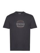 Emporio Armani T-Shirt Marinblå