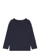 Name It Nmfviline Ls Slim Top Marinblå