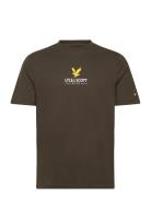 Lyle & Scott Eagle Logo T-Shirt Khaki Green