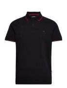 Selected Homme Slhdante Sport Ss Polo Noos Svart