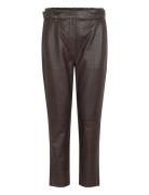 Second Female Indie Leather New Trousers Brun