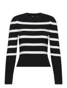 ONLY Onlsally L/S Puff Pullover Knt Noos Svart