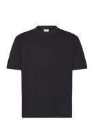 Mango Basic 100% Cotton Relaxed-Fit T-Shirt Svart