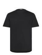 Lindbergh Black Mercerized Cotton Tee S/S Svart