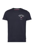 Tommy Hilfiger Arch Varsity Tee Marinblå