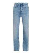 Calvin Klein Jeans High Rise Straight Blå