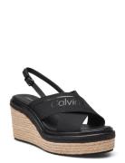 Calvin Klein Wedge Sandal 50 He Svart