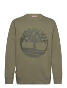 Timberland Kennebec River Tree Logo Crew Neck Sweatshirt Cassel Earth/...