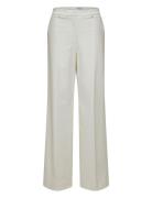 Selected Femme Slfeliana Hw Wide Pant N Vit