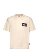 Quiksilver Back Flash Ss Youth Beige