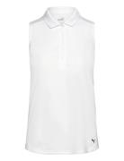 PUMA Golf W Pure Sl Polo Vit