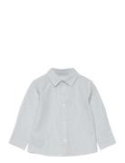 Mango Oxford Cotton Shirt Blå