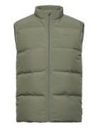 HOLZWEILER Diff Down Vest Khaki Green