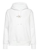 Calvin Klein Jeans Monologo Regular Hoodie Vit