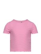 Kids Only Kogwilma Life S/S Short Rib Top Jrs Rosa