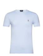 Polo Ralph Lauren Custom Slim Fit Soft Cotton T-Shirt Blå