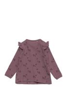 Fixoni Blouse Ls W.aop - Girls Lila