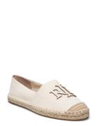 Lauren Ralph Lauren Cameryn Iii Canvas & Leather Espadrille Beige