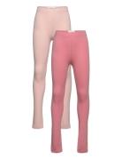 Creamie Leggings 2-Pack Rosa