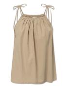 STUDIO FEDER Sia Top - Poplin Beige