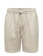 Kids Only Kobtel Shorts Linen Wvn Beige