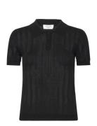 Rosemunde Knit Polo Svart