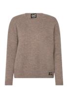 Superdry Essential Crew Neck Jumper Brun