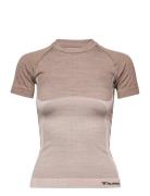 Hummel Hmlclea Seamless Tight T-Shirt Multi/patterned