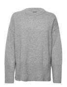 GANT Lounge C-Neck Sweater Grå